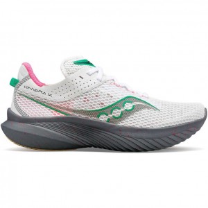 Women's Saucony Kinvara 14 Running Shoes White | CANADA WOBFZLX