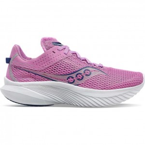 Women's Saucony Kinvara 14 Running Shoes Purple | CANADA ZOLVWST