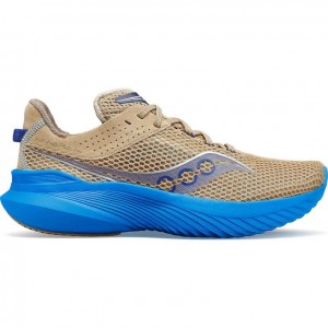 Women's Saucony Kinvara 14 Running Shoes Beige / Blue | CANADA COZLPNJ