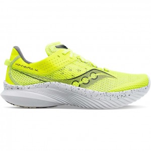 Women's Saucony Kinvara 14 Running Shoes Green | CANADA PQGNRIF