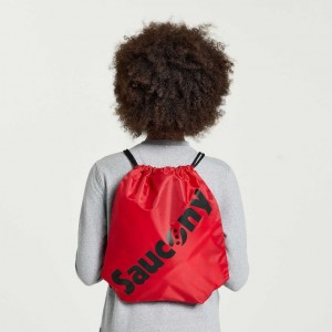 Women's Saucony String Bag Red | CANADA KCFGNDU