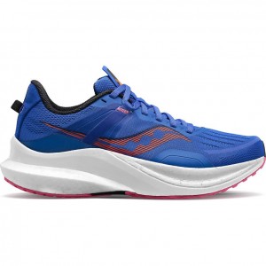 Women's Saucony Tempus Running Shoes Blue | CANADA JXZQAYS