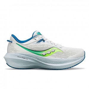 Women's Saucony Triumph 21 Running Shoes White | CANADA IHDZCTQ