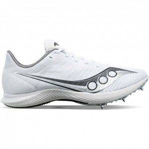 Women's Saucony Velocity MP Running Shoes White | CANADA FHNGUKO