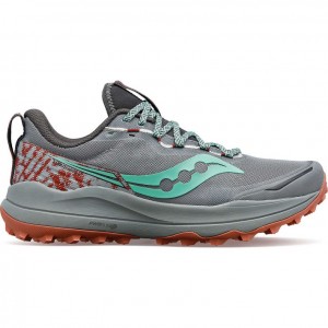 Women's Saucony Xodus Ultra 2 Trail Running Shoes Grey | CANADA IFUQPBX