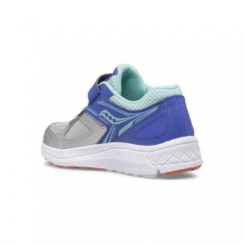 Big Kids' Saucony Cohesion 14 A/C Sneakers Silver | CANADA OFUTCXP