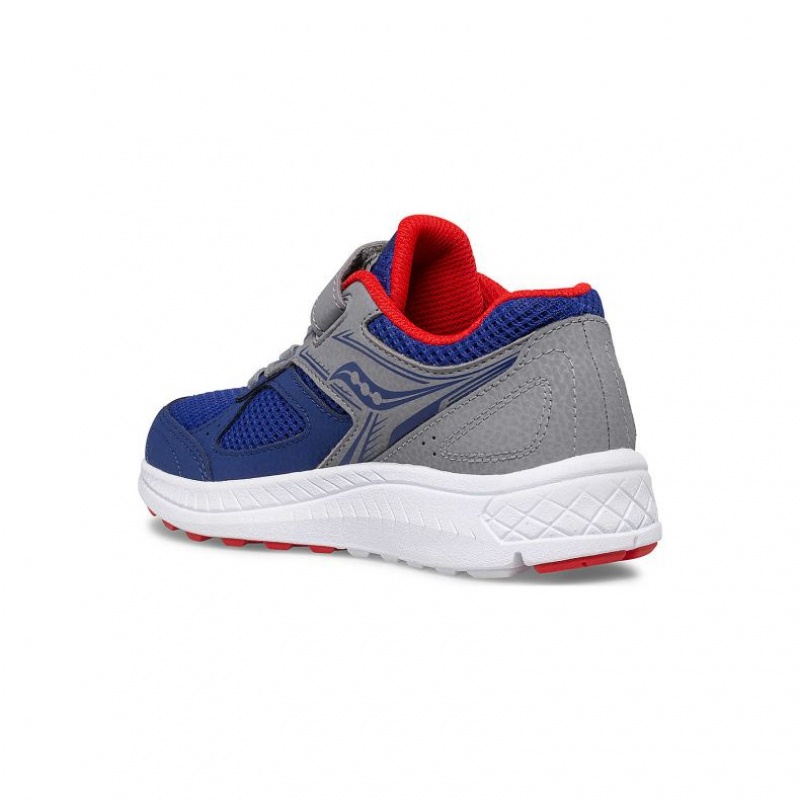 Big Kids' Saucony Cohesion 14 A/C Sneakers Navy / Grey | CANADA NDGZFQK