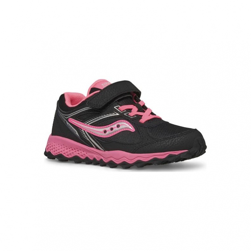 Big Kids' Saucony Cohesion TR14 A/C Sneakers Black / Pink | CANADA AEFVYBN