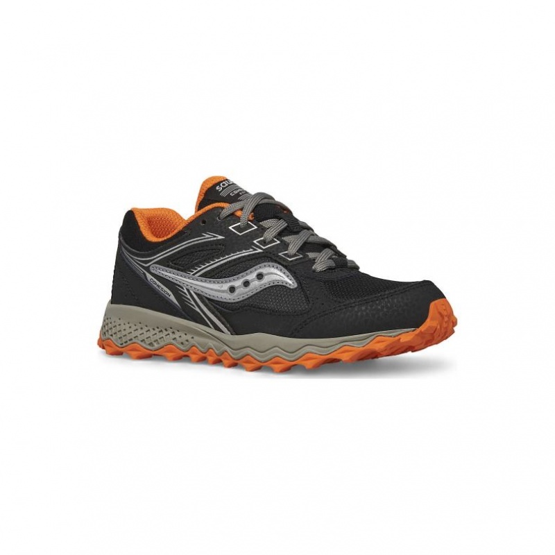 Big Kids' Saucony Cohesion TR14 Lace Sneakers Black | CANADA BVYHNTD