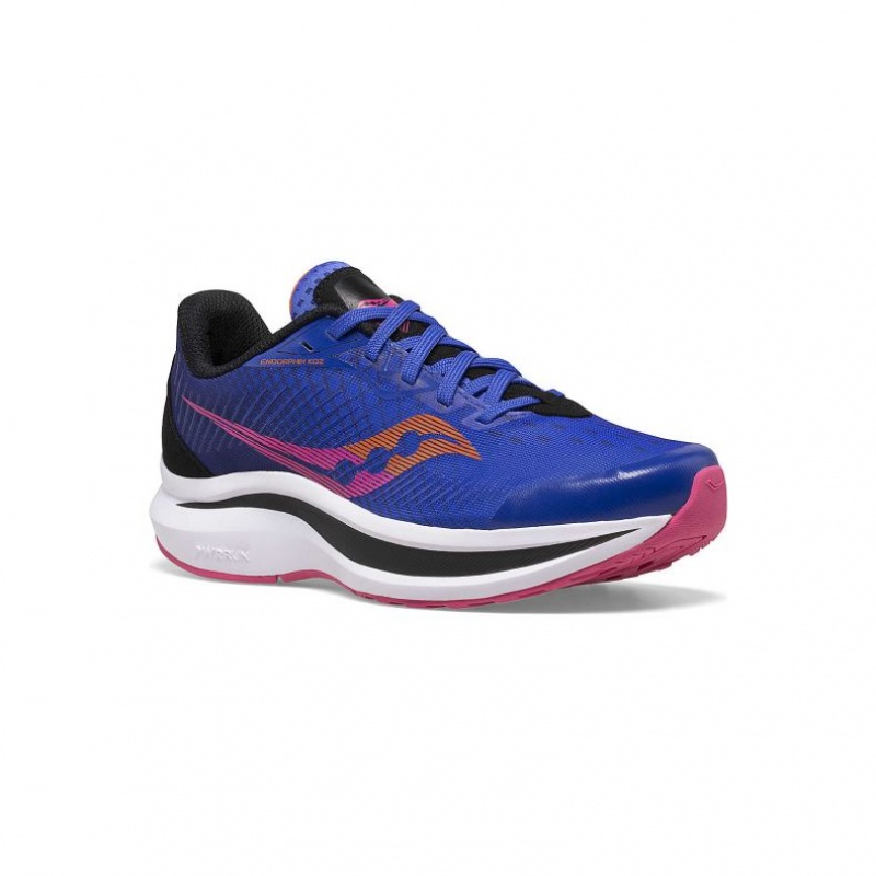 Big Kids' Saucony Endorphin KDZ Sneakers Blue | CANADA QLVMGNT