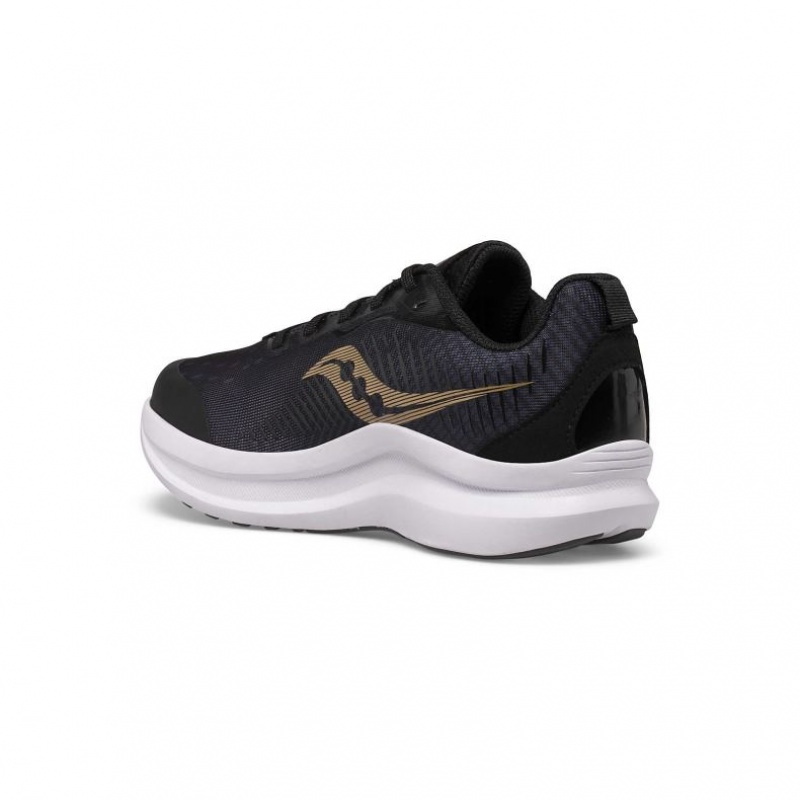 Big Kids' Saucony Endorphin KDZ Sneakers Black / Gold | CANADA RXSHPTY