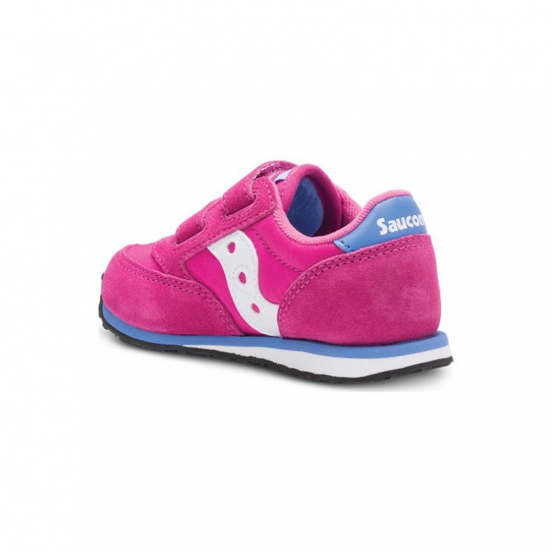 Big Kids' Saucony Jazz Hook & Loop Sneakers Pink | CANADA KQCHNYD