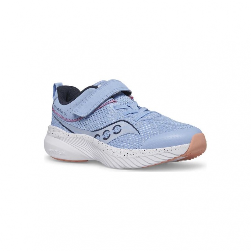 Big Kids' Saucony Kinvara 14 A/C Sneakers Light Blue | CANADA QYMLGNR