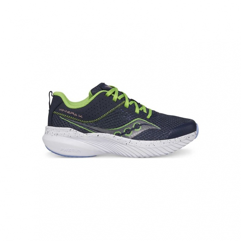 Big Kids\' Saucony Kinvara 14 Sneakers Navy | CANADA EHGJTFI