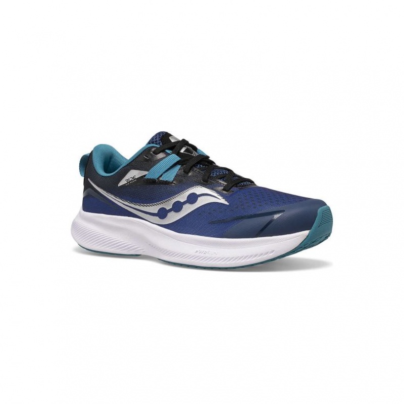 Big Kids' Saucony Ride 15 Sneakers Blue | CANADA KHDOBAY