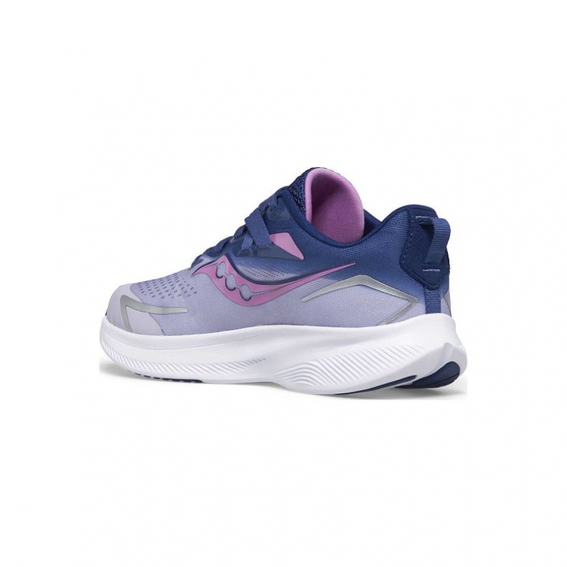 Big Kids' Saucony Ride 15 Sneakers Purple / Indigo | CANADA YKVBQSU