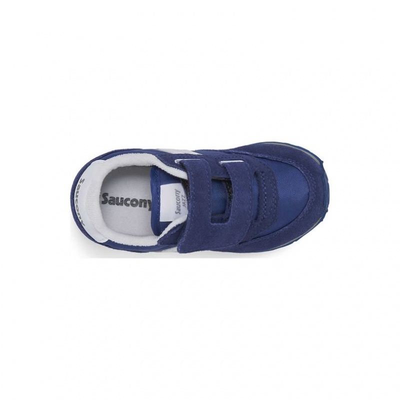 Little Kids' Saucony Baby Jazz Hook & Loop Sneakers Navy | CANADA COSBFQP