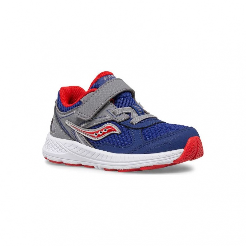 Little Kids' Saucony Cohesion 14 A/C Jr. Sneakers Navy / Grey | CANADA LFNPGYE