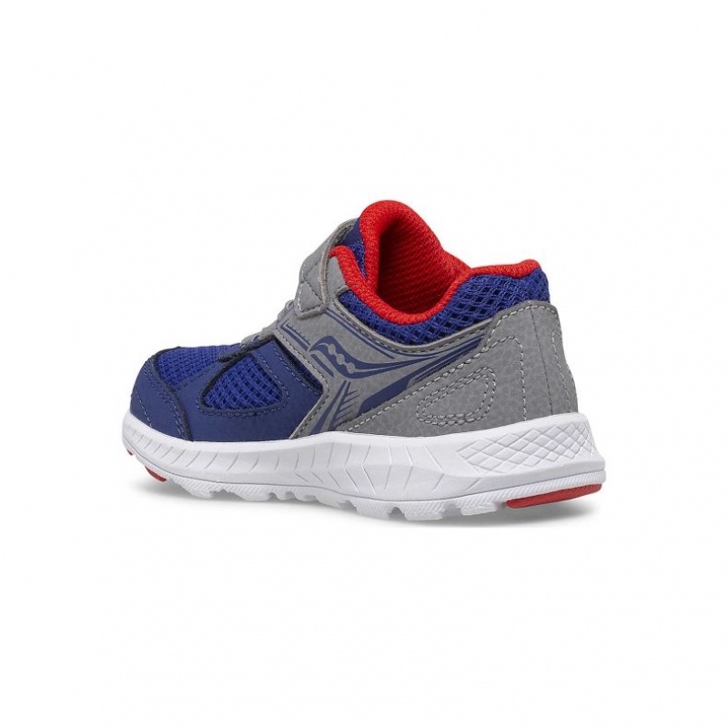 Little Kids' Saucony Cohesion 14 A/C Jr. Sneakers Navy / Grey | CANADA LFNPGYE