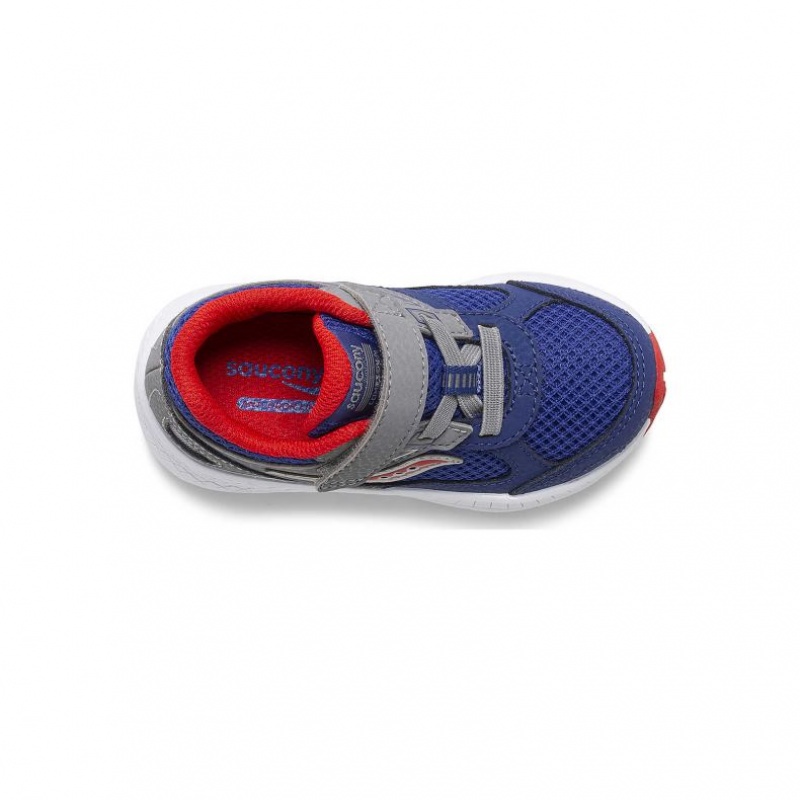 Little Kids' Saucony Cohesion 14 A/C Jr. Sneakers Navy / Grey | CANADA LFNPGYE