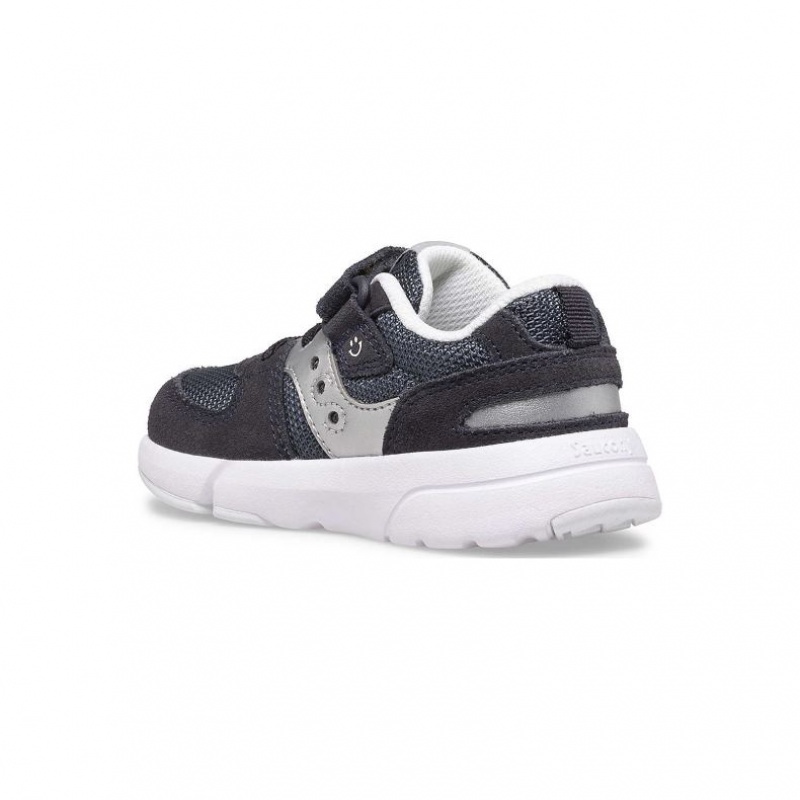 Little Kids' Saucony Jazz Lite 2.0 Sneakers Black / Silver | CANADA XGKEYPI