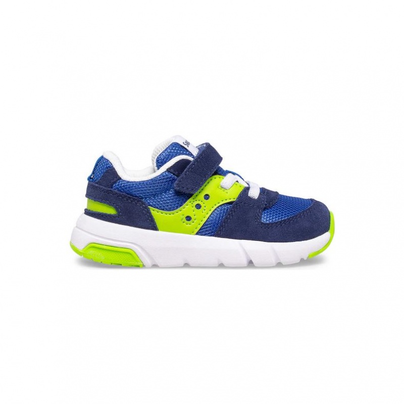 Little Kids\' Saucony Jazz Lite 2.0 Sneakers Blue / Green | CANADA AJNRDWH