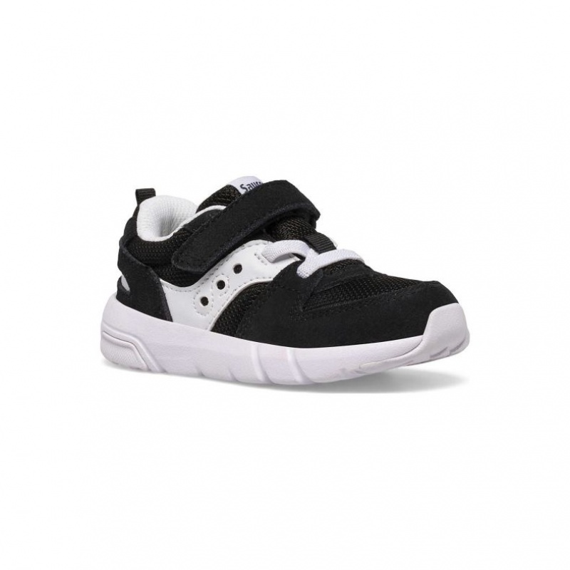 Little Kids' Saucony Jazz Lite 2.0 Sneakers Black / White | CANADA QJROYMT