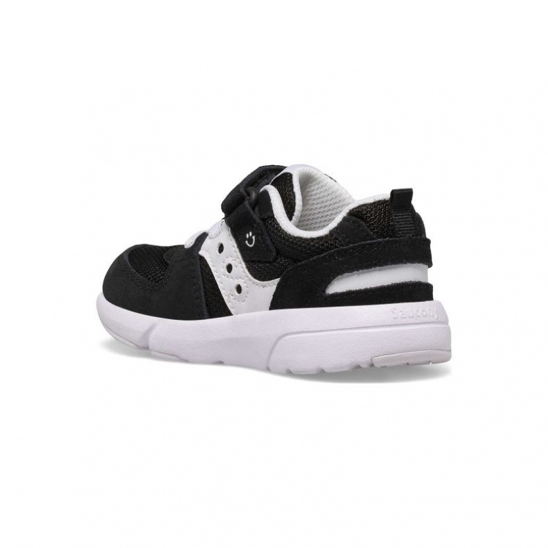 Little Kids' Saucony Jazz Lite 2.0 Sneakers Black / White | CANADA QJROYMT