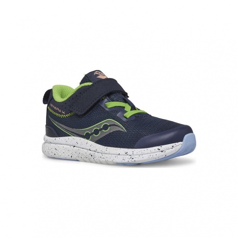 Little Kids' Saucony Kinvara 14 A/C Jr. Sneakers Navy | CANADA JMXVUZP