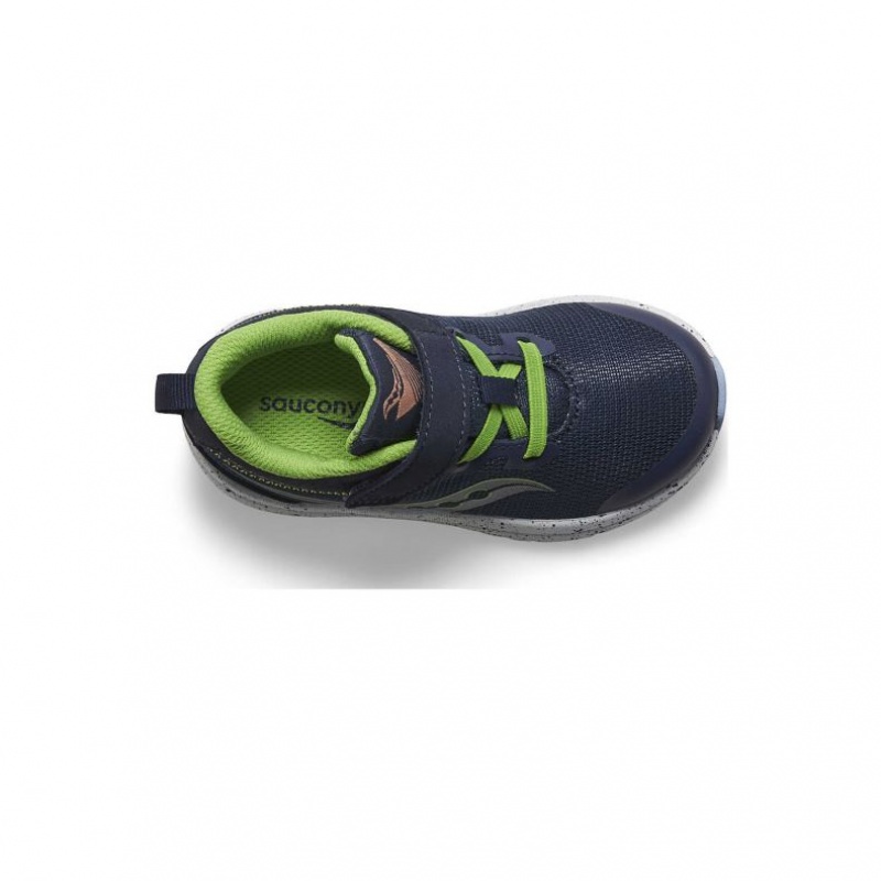 Little Kids' Saucony Kinvara 14 A/C Jr. Sneakers Navy | CANADA JMXVUZP