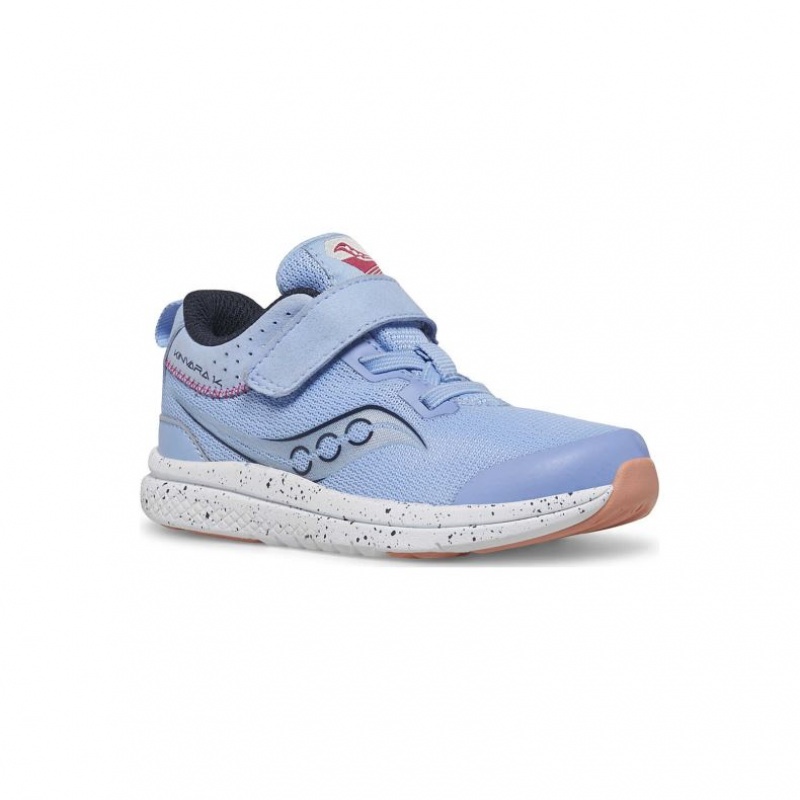 Little Kids' Saucony Kinvara 14 A/C Jr. Sneakers Light Blue | CANADA SGZWTDL