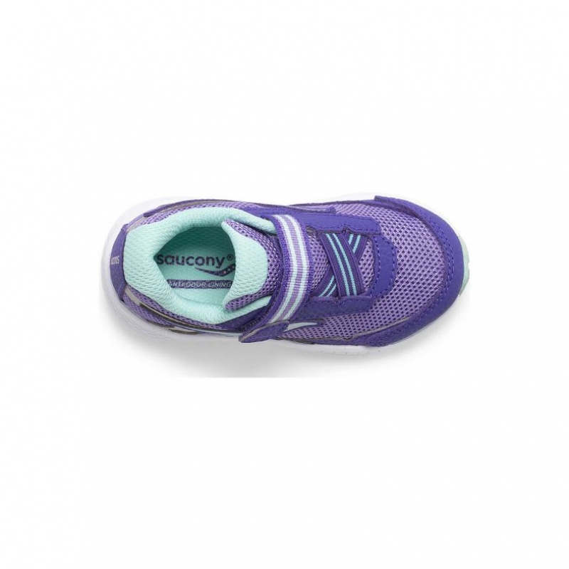 Little Kids' Saucony Ride 10 Jr. Sneakers Purple | CANADA OBMQZPG