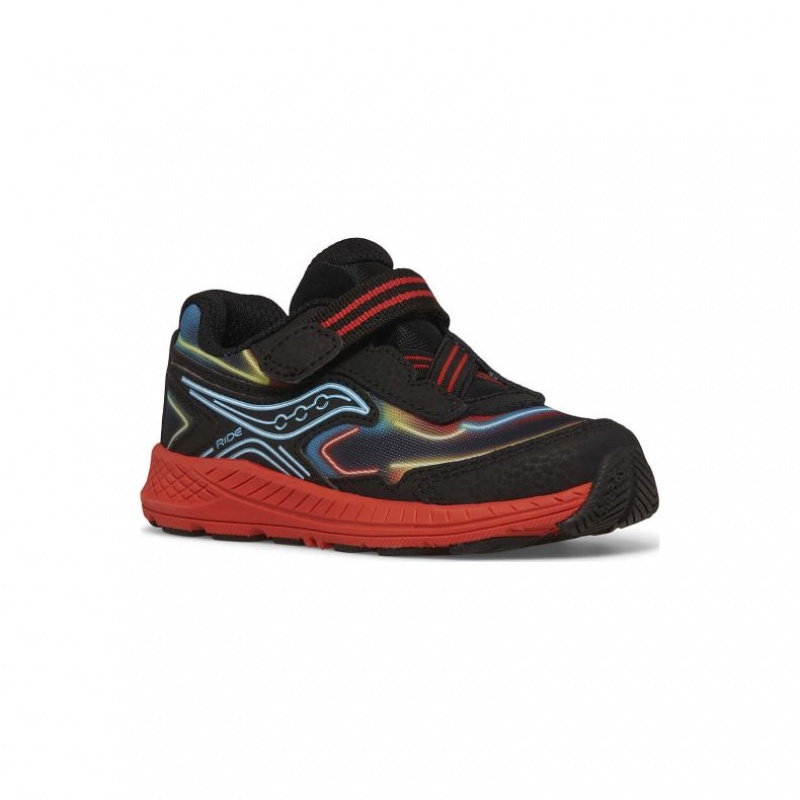 Little Kids' Saucony Ride 10 Jr. Sneakers Black | CANADA CEQWOUB