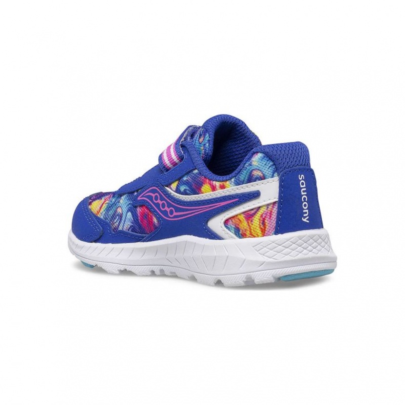 Little Kids' Saucony Ride 10 Jr. Sneakers Blue | CANADA WIQRJMZ