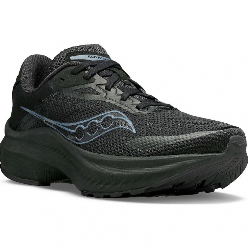 Men's Saucony Axon 3 Running Shoes Black | CANADA OTQSLJZ