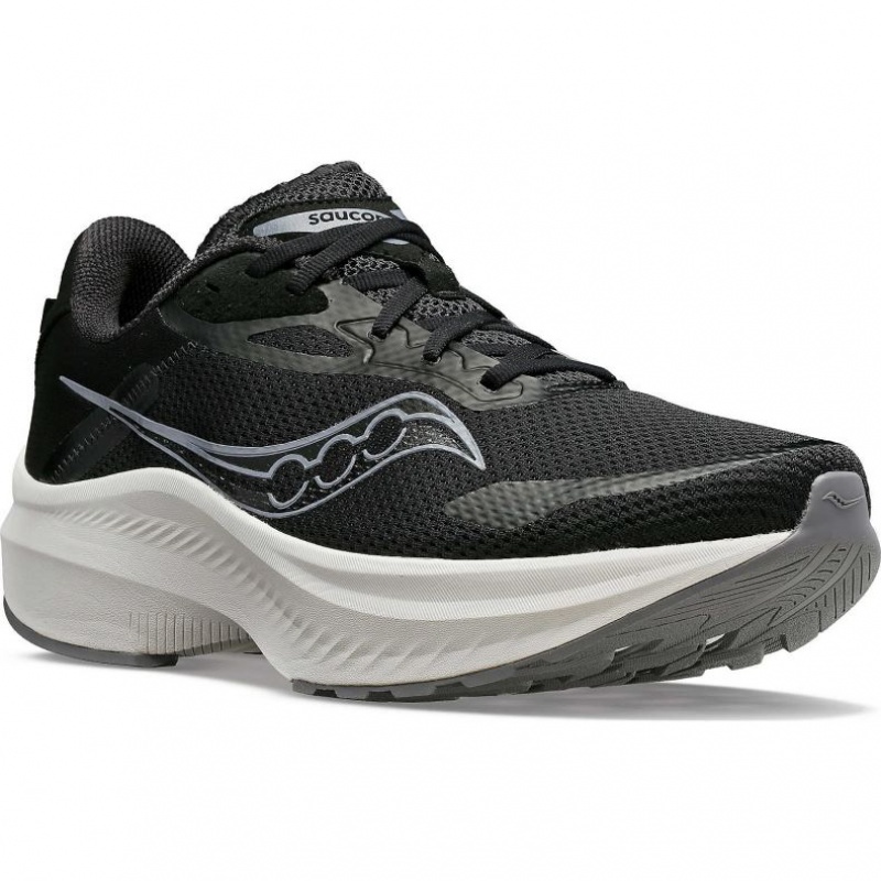 Men's Saucony Axon 3 Running Shoes Black | CANADA SYIOWTE