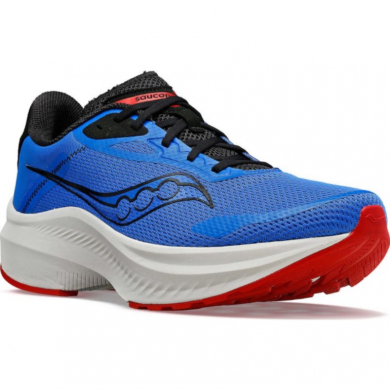 Men's Saucony Axon 3 Running Shoes Blue | CANADA EFPICBQ