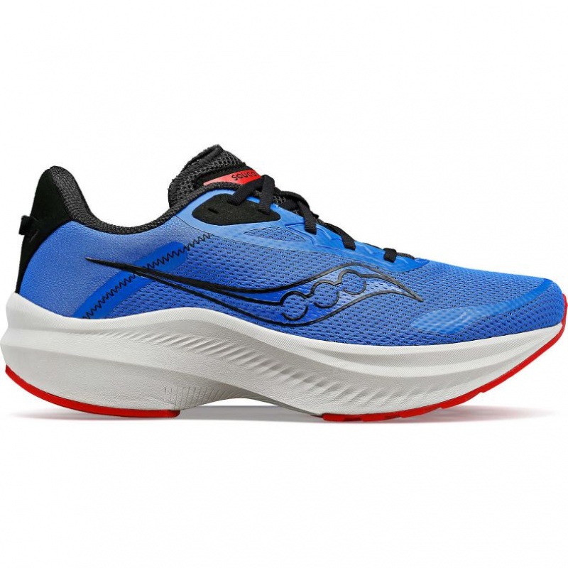 Men\'s Saucony Axon 3 Running Shoes Blue | CANADA EFPICBQ