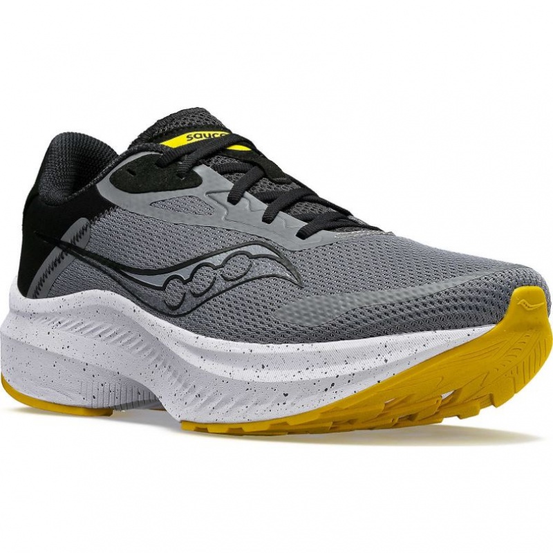 Men's Saucony Axon 3 Running Shoes Grey | CANADA SPTIXHY