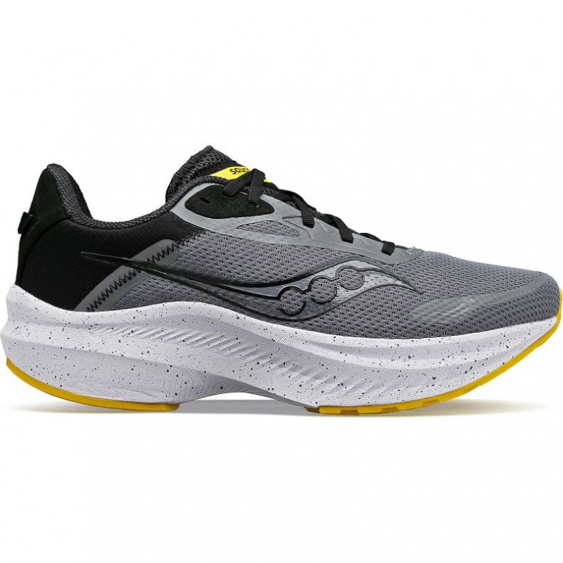 Men\'s Saucony Axon 3 Running Shoes Grey | CANADA SPTIXHY