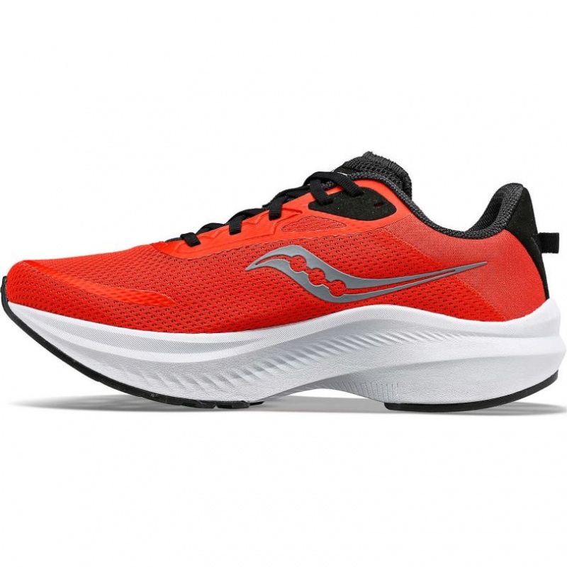 Men's Saucony Axon 3 Running Shoes Red | CANADA WBTNDZX