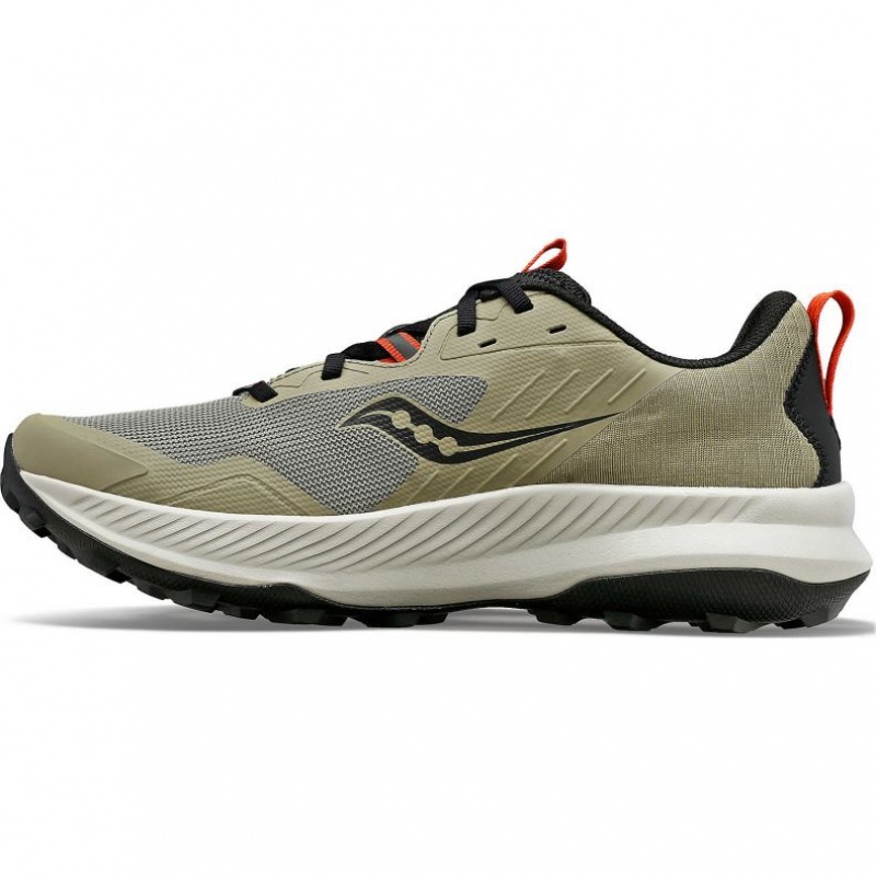 Men's Saucony Blaze TR Trail Running Shoes Olive | CANADA FJHONZB