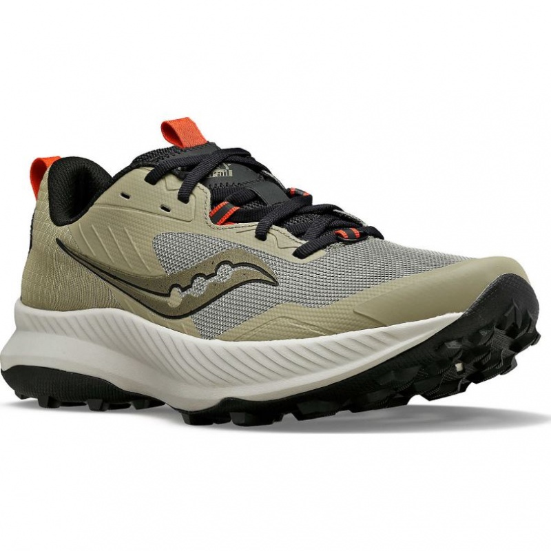 Men's Saucony Blaze TR Trail Running Shoes Olive | CANADA FJHONZB