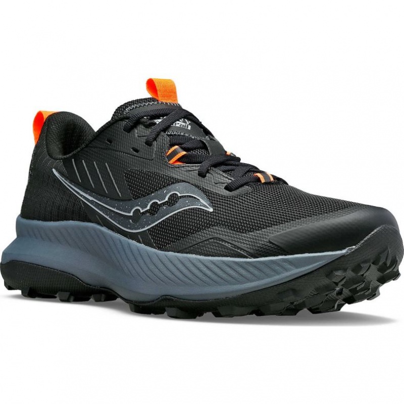 Men's Saucony Blaze TR Trail Running Shoes Black | CANADA CGQKHLY