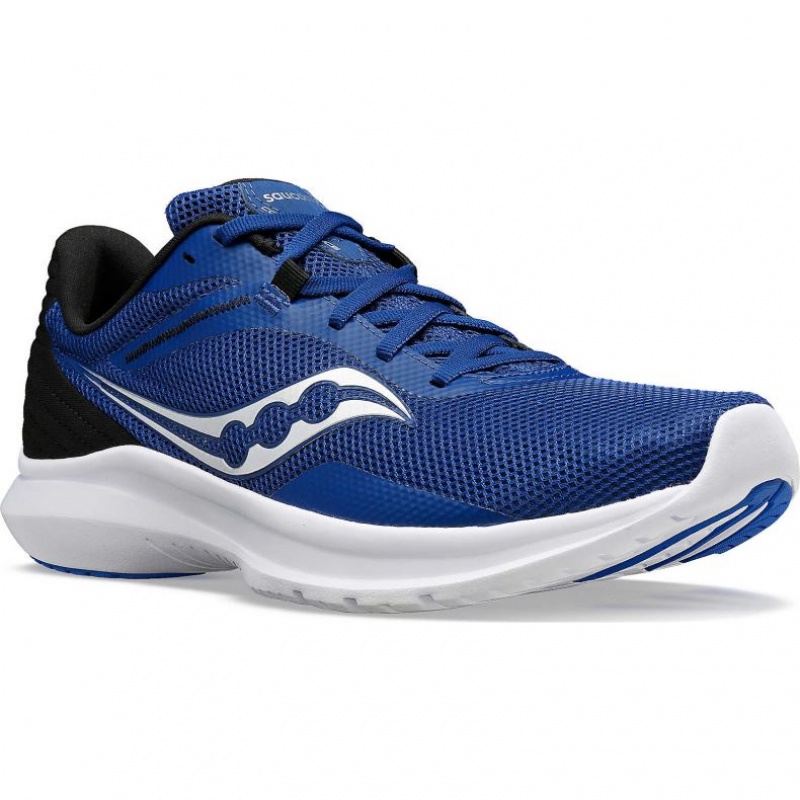 Men's Saucony Convergence Running Shoes Indigo / Black | CANADA KXODRTZ