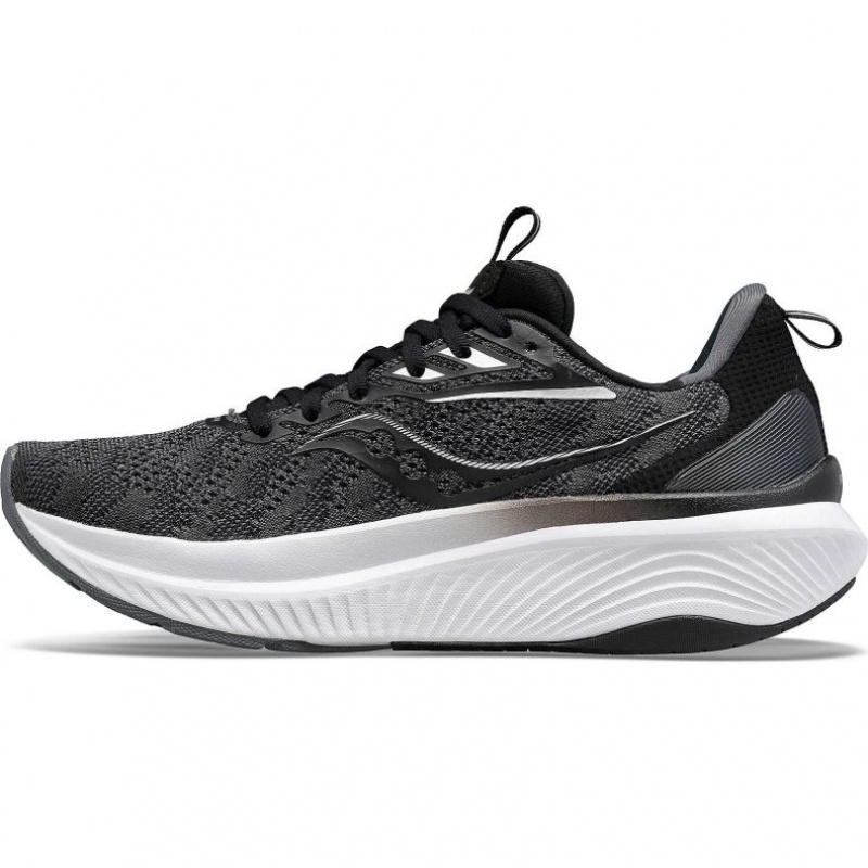 Men's Saucony Echelon 9 Running Shoes Black | CANADA NWYQFKT