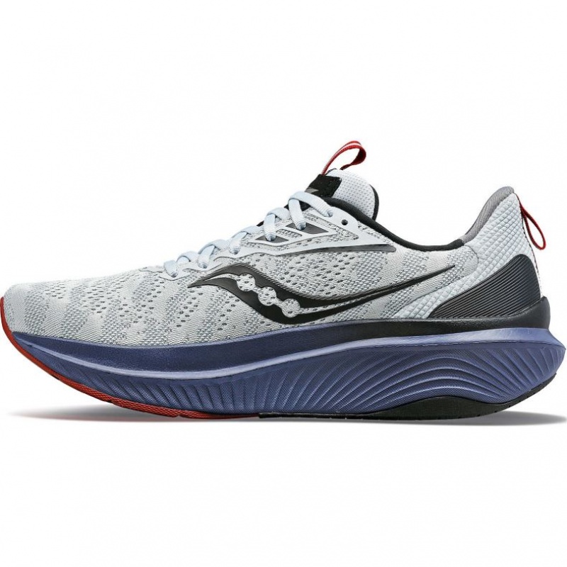 Men's Saucony Echelon 9 Running Shoes Grey | CANADA SBRNLAZ