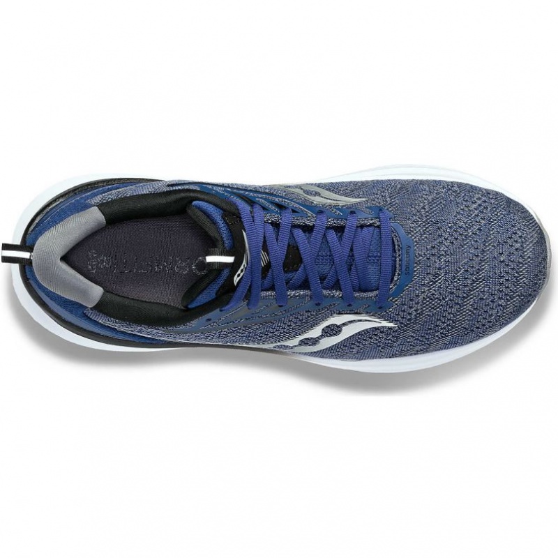 Men's Saucony Echelon 9 Running Shoes Indigo | CANADA QWJMFZD