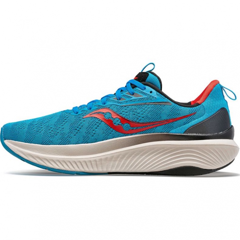 Men's Saucony Echelon 9 Running Shoes Turquoise | CANADA DJRXKZV