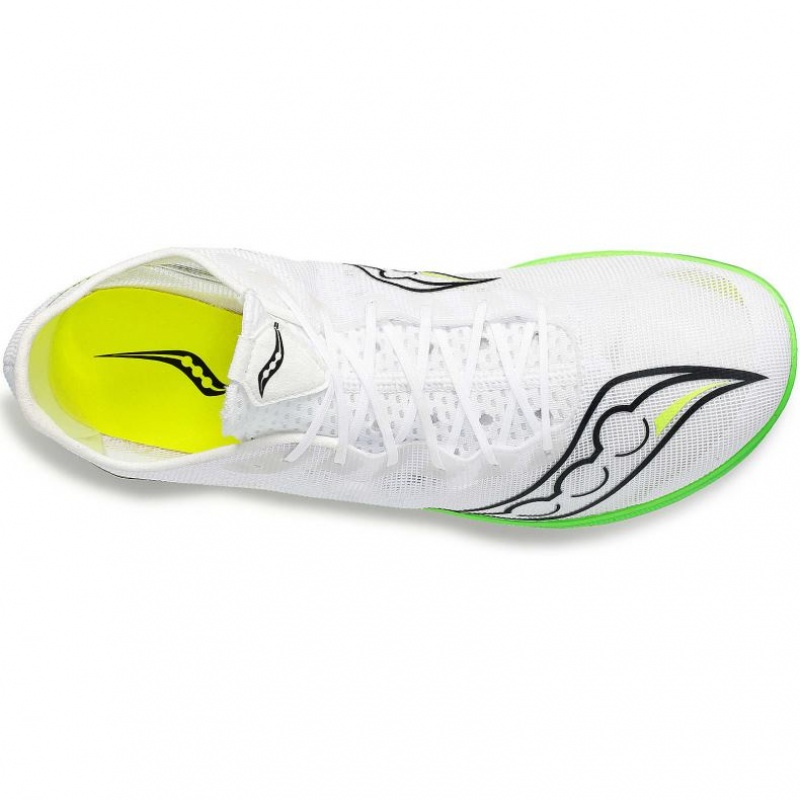 Men's Saucony Endorphin Cheetah Running Shoes White | CANADA DCRVKXN